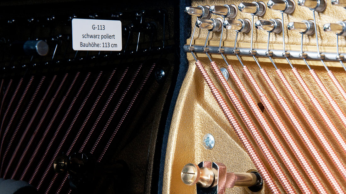 Produktbild Grotrian-Steinweg - Concert G-113 schwarz poliert - Nr.6